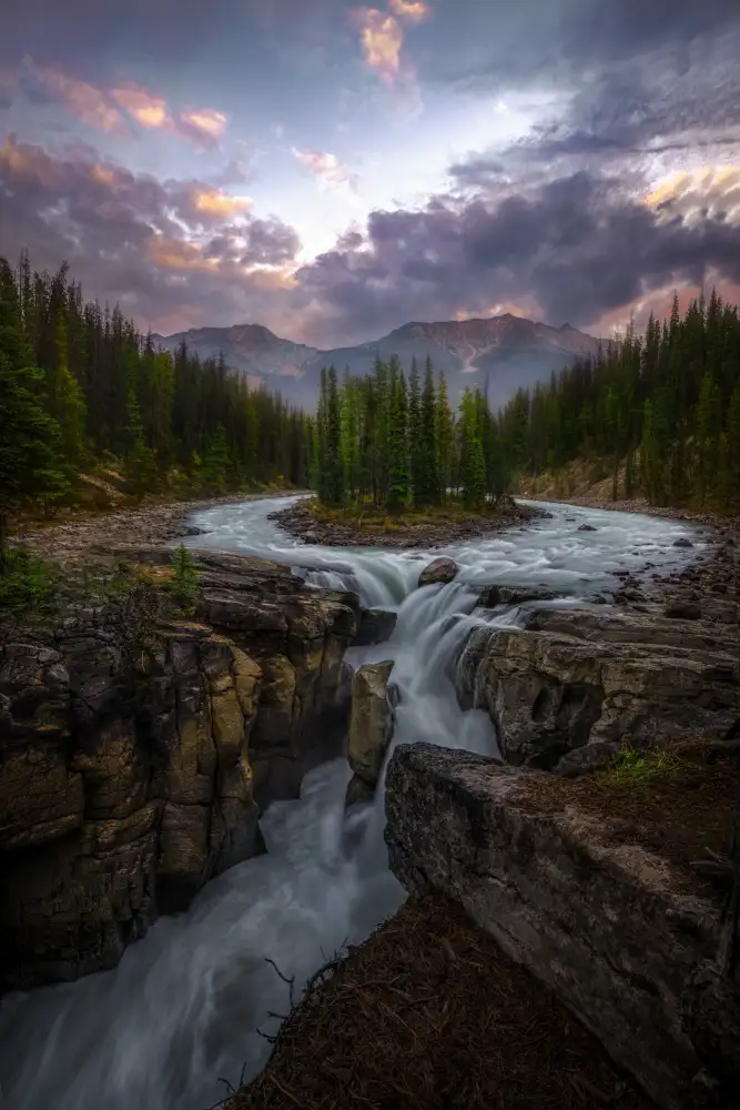 Wang, Ti: Sunwapta Falls