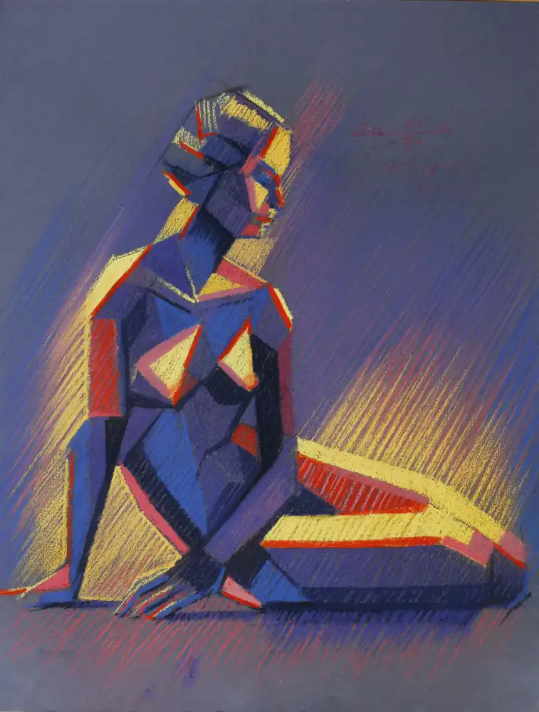 Akkers, Corné: Cubiste Nu 04 (2013)