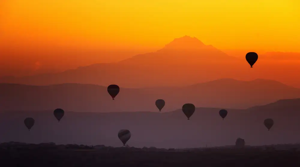 Kortan, Merthan: Tramonto in Cappadocia...