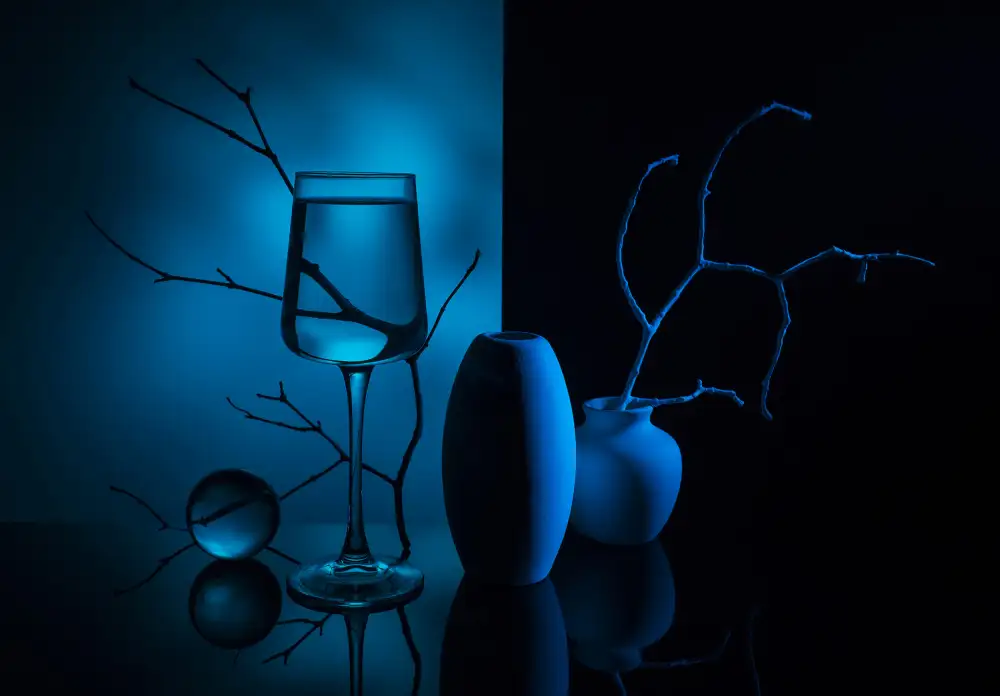 Popov, Evgeniy: Uno studio sui toni del blu