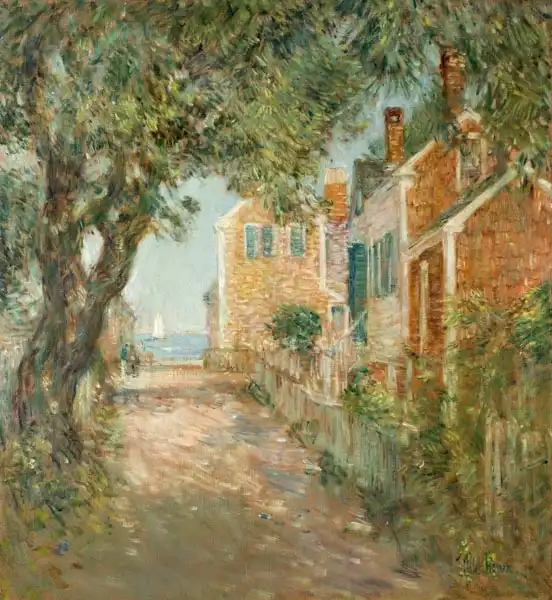 Hassam, Childe: Street in Provence