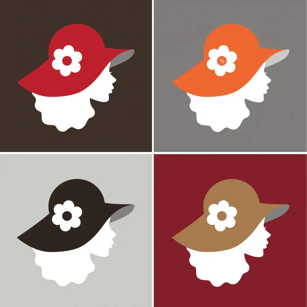 Martina: Filles au chapeau