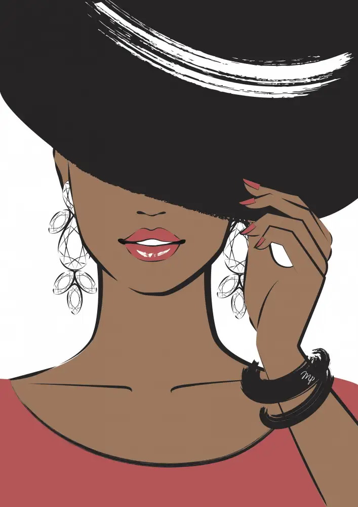 Martina: Chapeau Fille Sombre