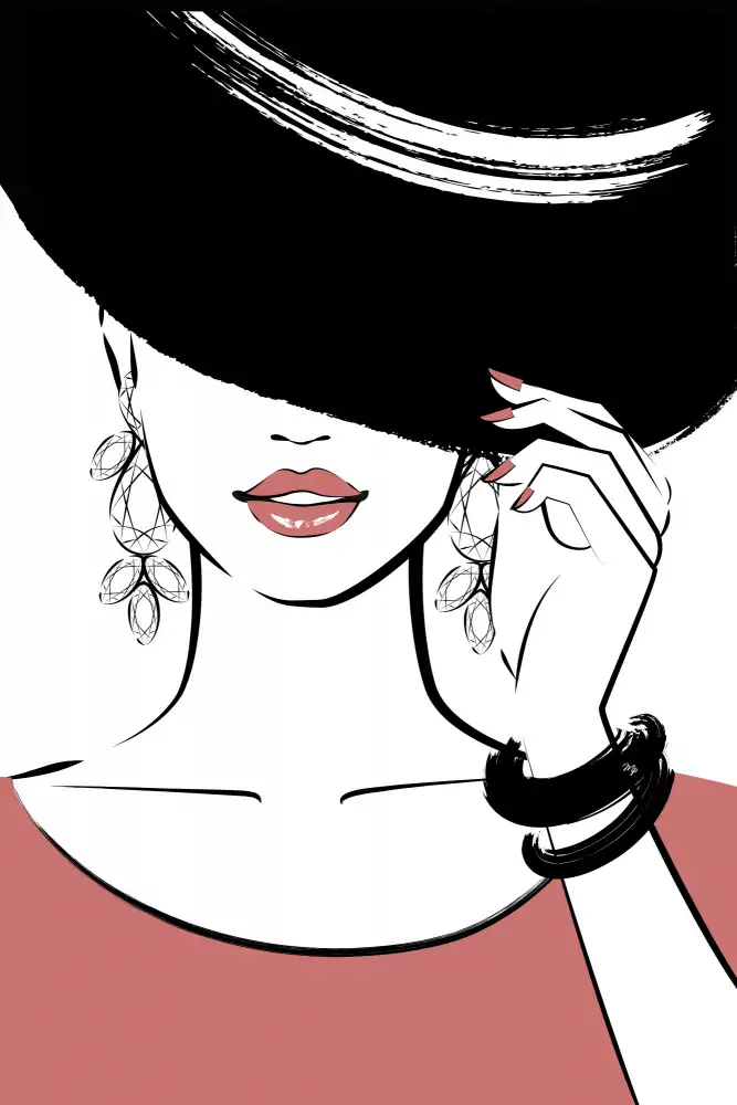 Martina: Fille au chapeau