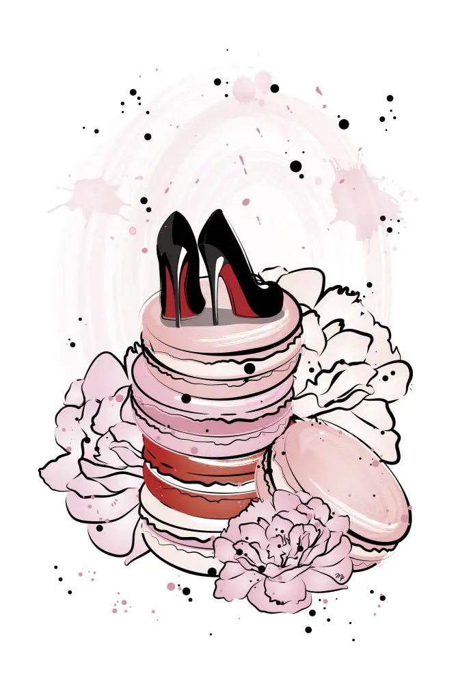 Martina: Macarons à la pivoine