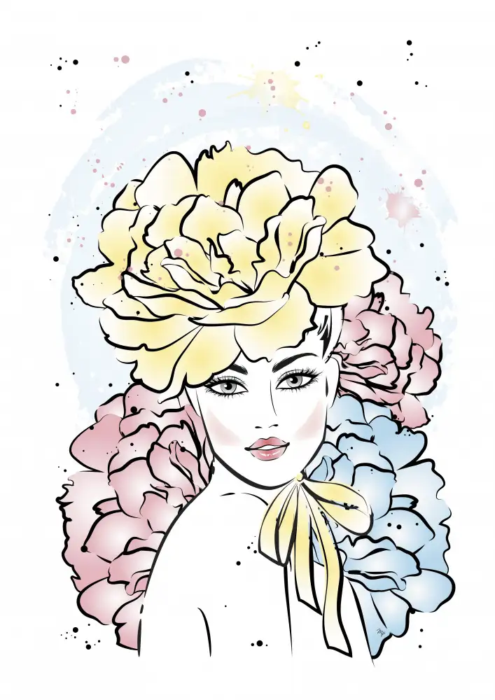 Martina: Fille pivoine