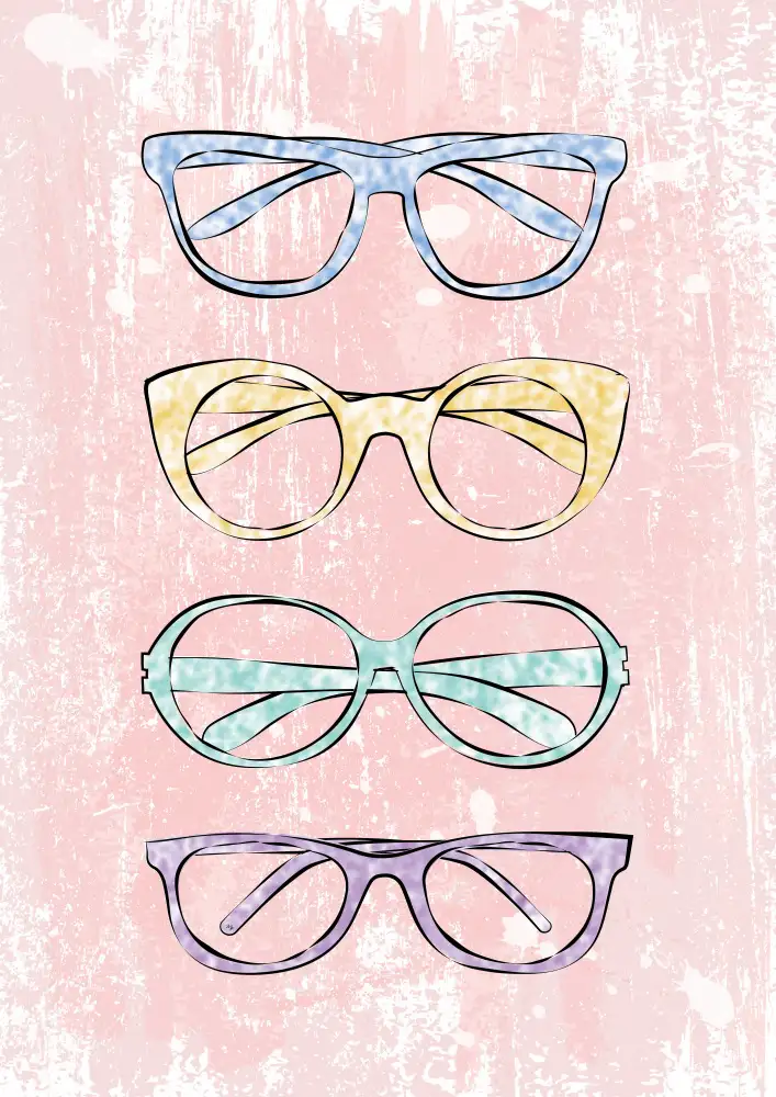 Martina: Lunettes roses