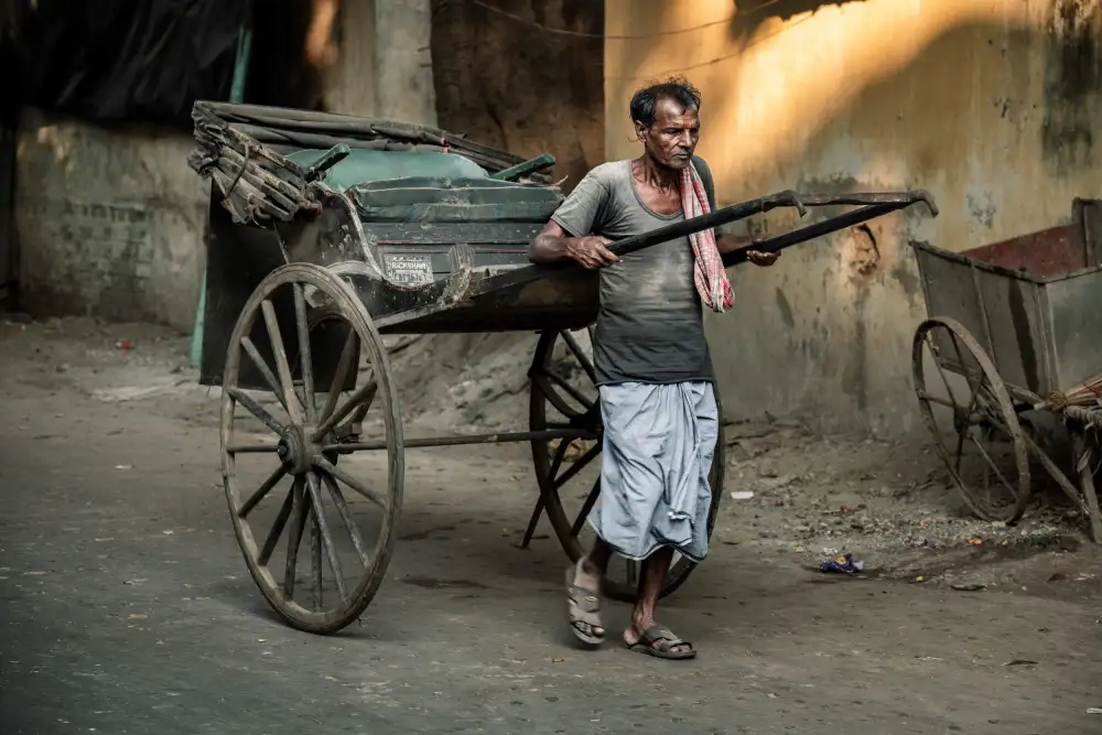 Cole, Trevor: Wallah del risciò al lavoro