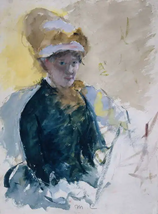 Cassatt, M. S.: Mary Cassatt - autoportrét