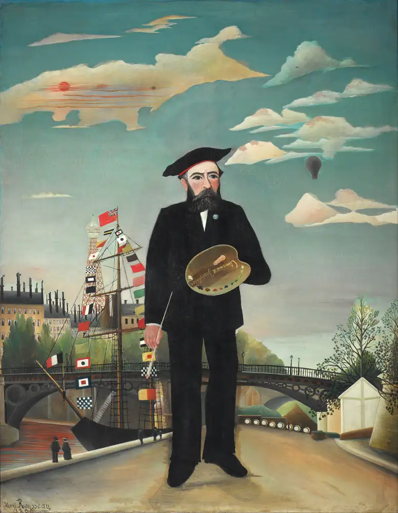Rousseau, Henri: Self Portrait 1890