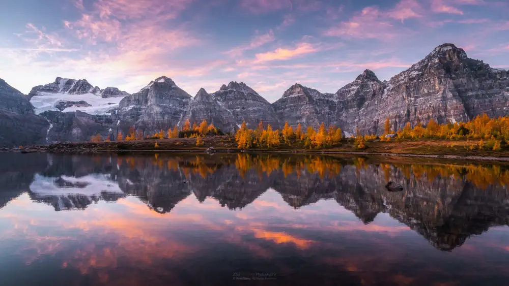 Zhang, Steve: Specchio a Banff