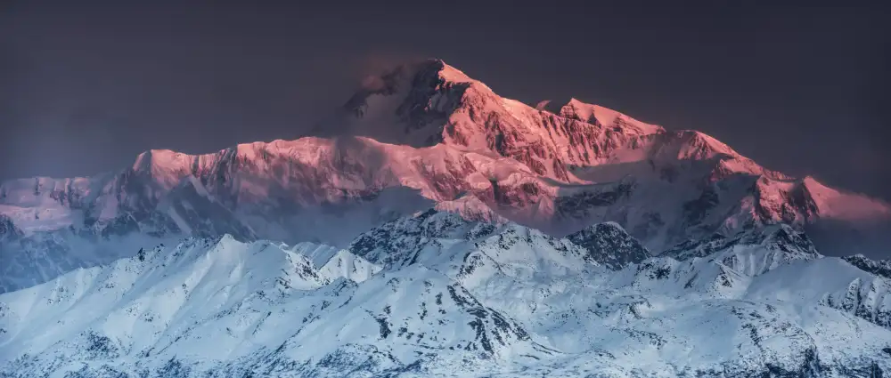 Hefele, Stefan: Panorama hory Denali
