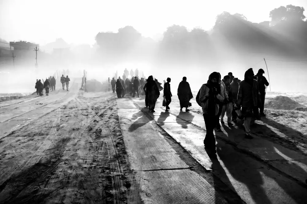 Staffa, Gloria: En chemin-Allahabad