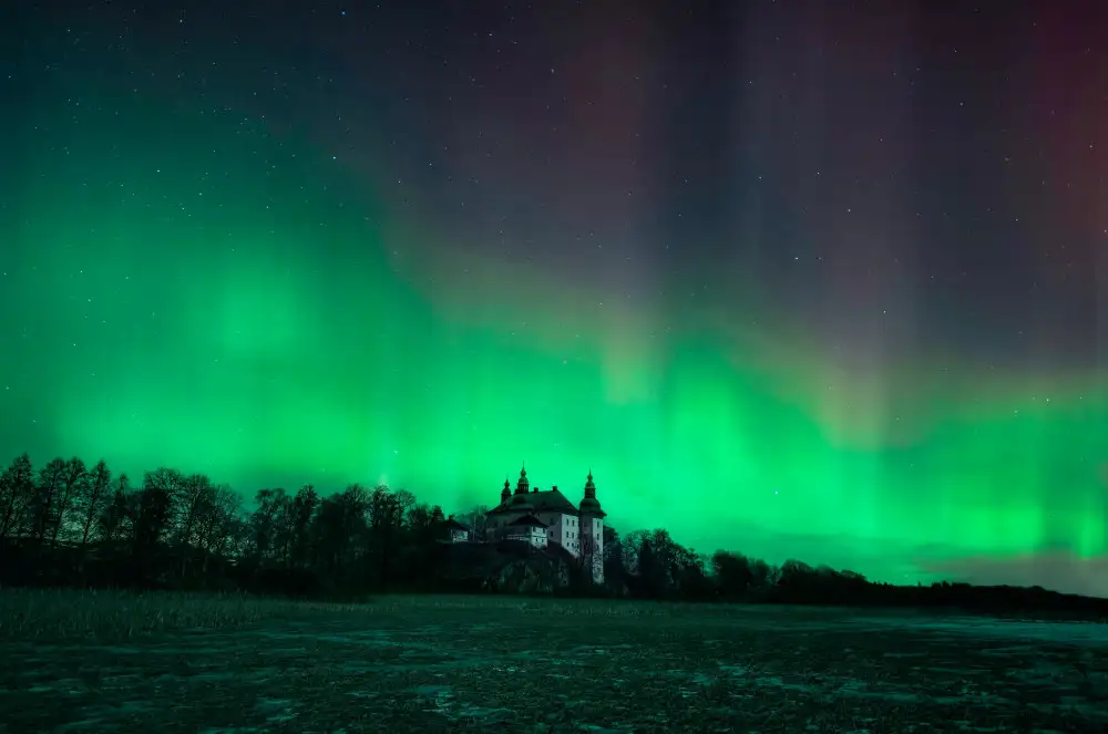 Lindsten, Christian: Schloss Ekenäs,Schweden unter dem Nordlicht.