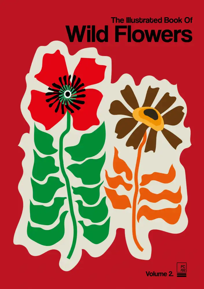 Collett, Frances: Il libro illustrato dei fiori selvatici Vol.2 Rosso