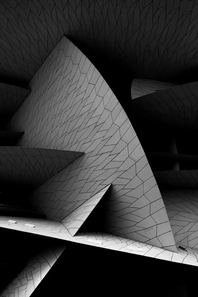 Sanz, Grande Jorge: Dettaglio del Museo Nazionale del Qatar
