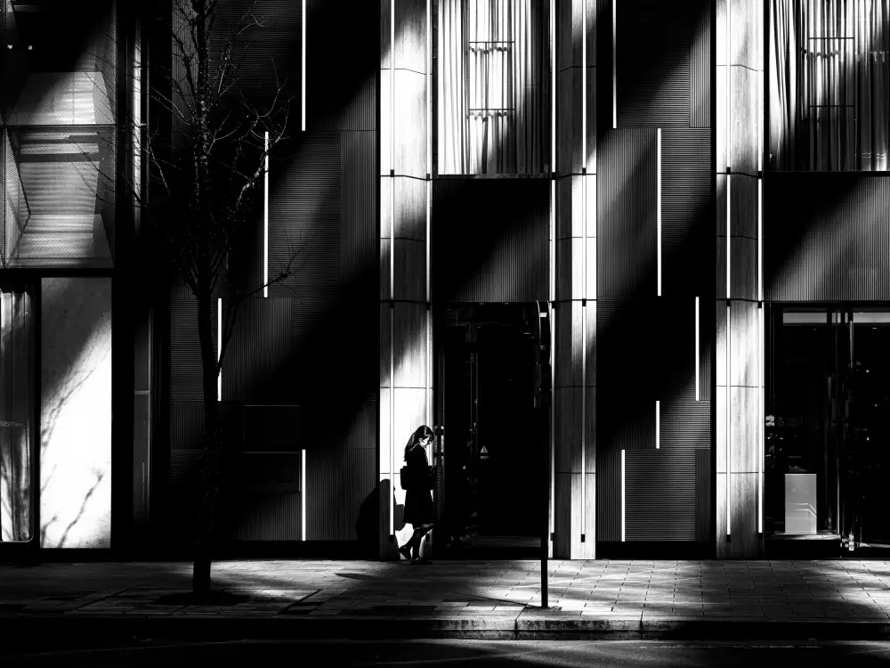 Fujii, Yuzo: Ombre colorate a Ginza