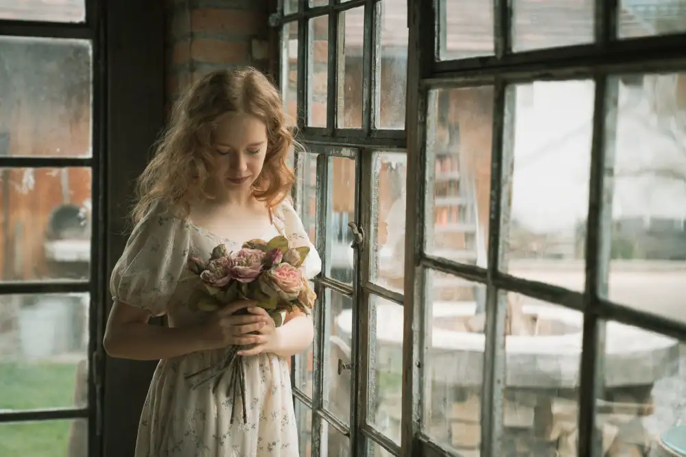 Franke, Ruth: la ragazza con i fiori