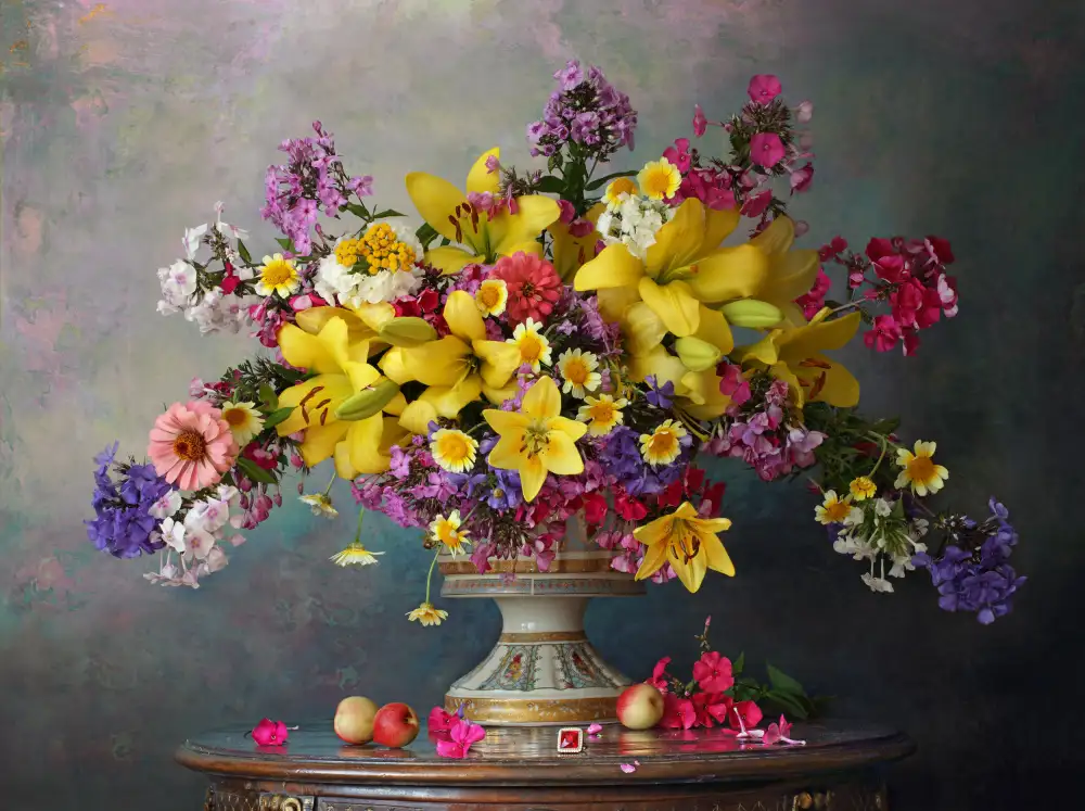 Morozov, Andrey: Stillleben mit Blumen