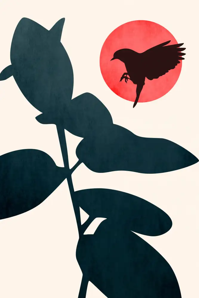 Kubistika: Japanese Bird