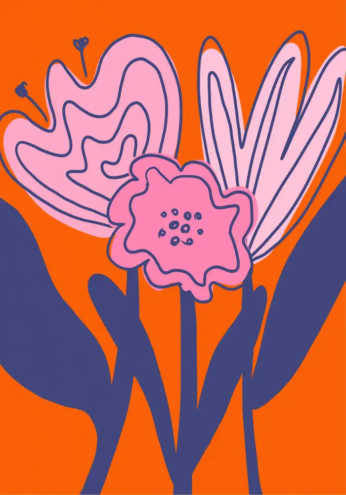 Fritsch, Athene: Fleurs abstraites