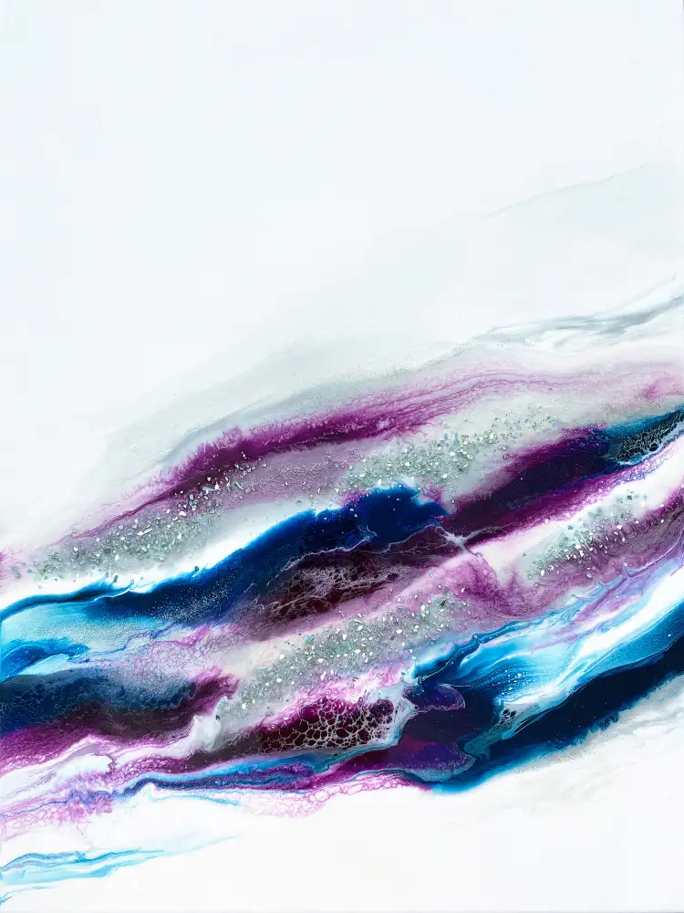 Storms, Alyson: Purple and Blue Sparkles