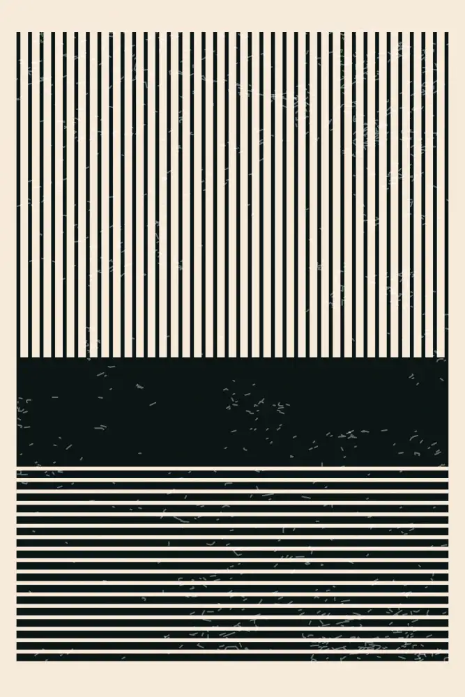 stanley, jay: Série minimale noir et blanc #4