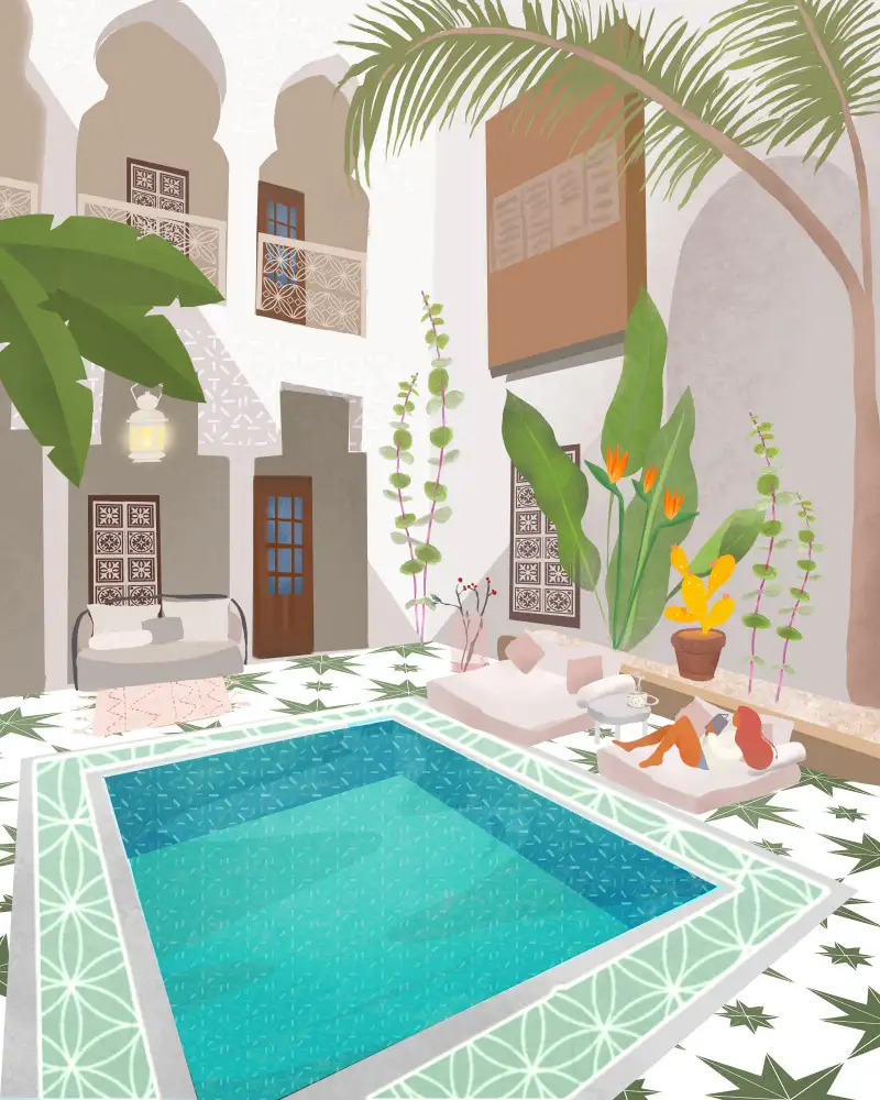 Lizde, Petra: Riad