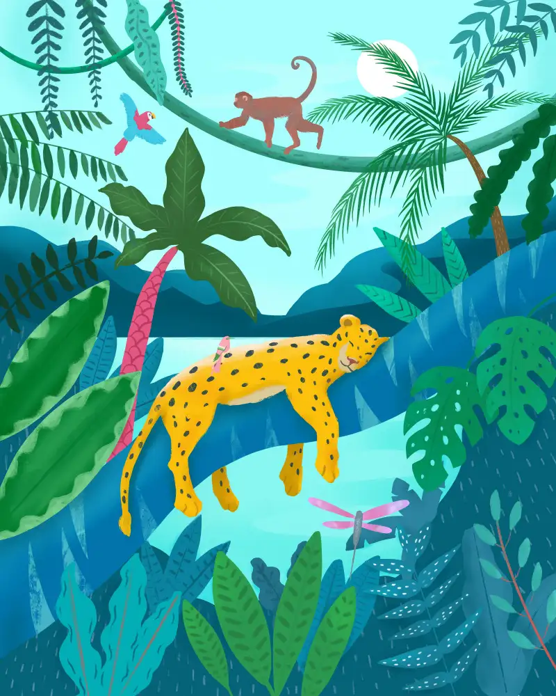 Lizde, Petra: Dschungelleopard