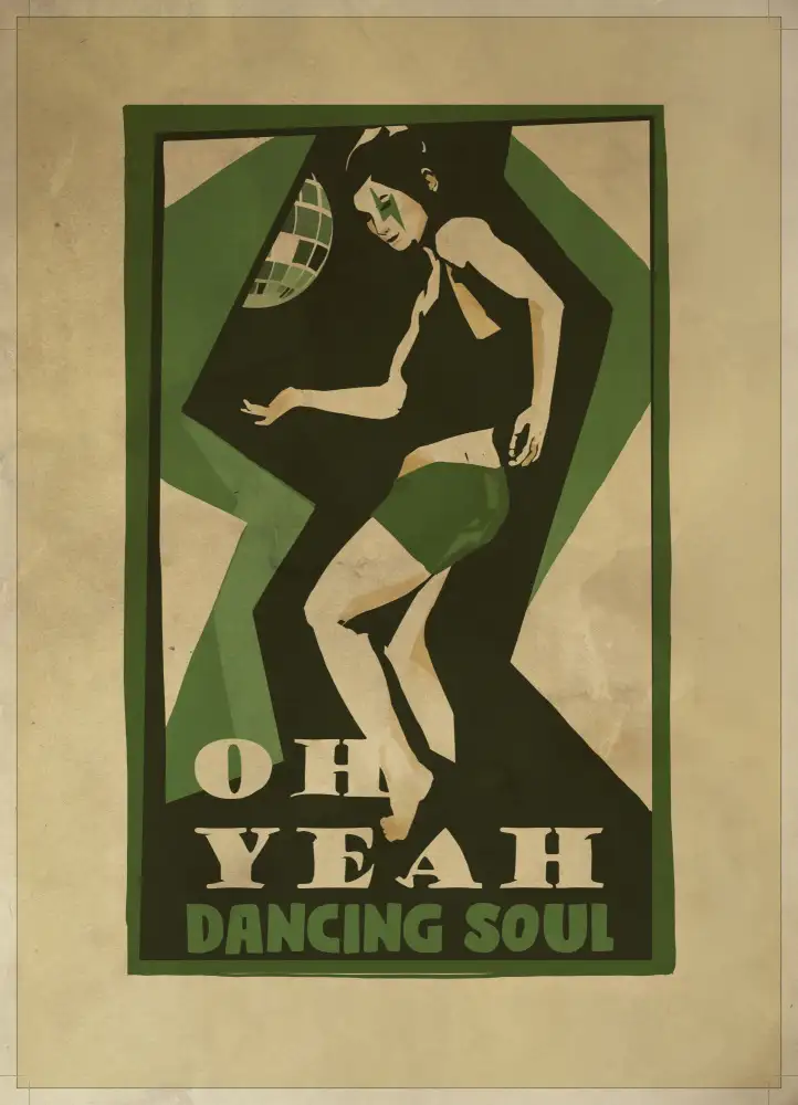 Gemos, Dionisis: Dancing Soul print