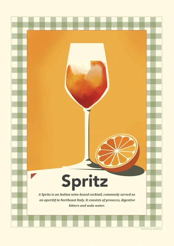 Gemos, Dionisis: Spritz retro print