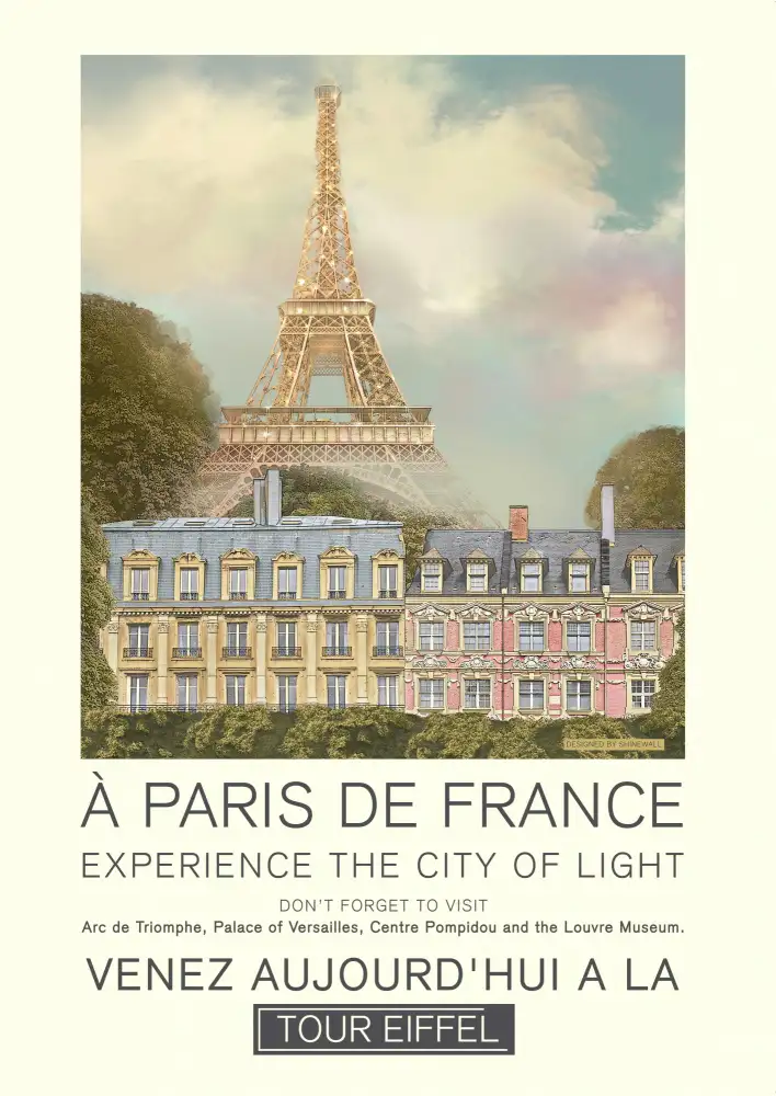 Gemos, Dionisis: Paris retro print