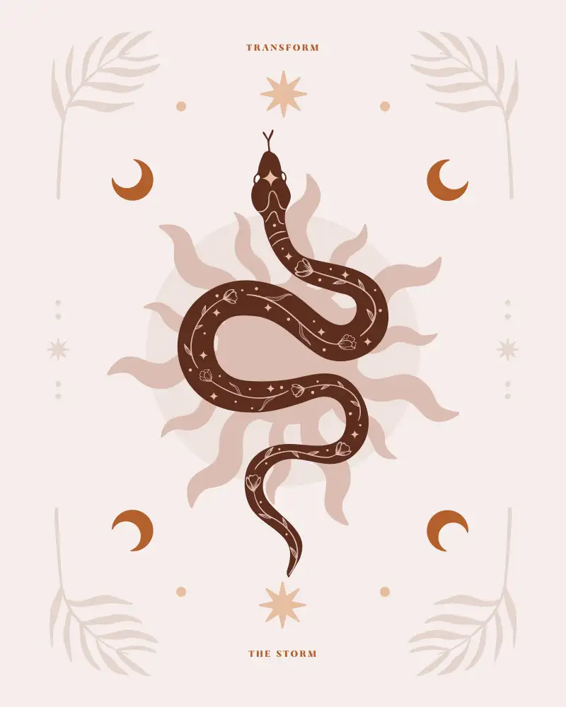 Cai, Beth: Transformación de serpiente