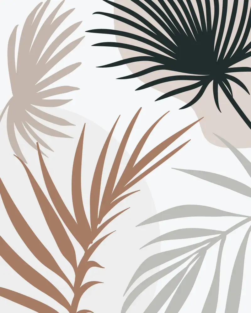 Cai, Beth: Feuilles tropicales No4