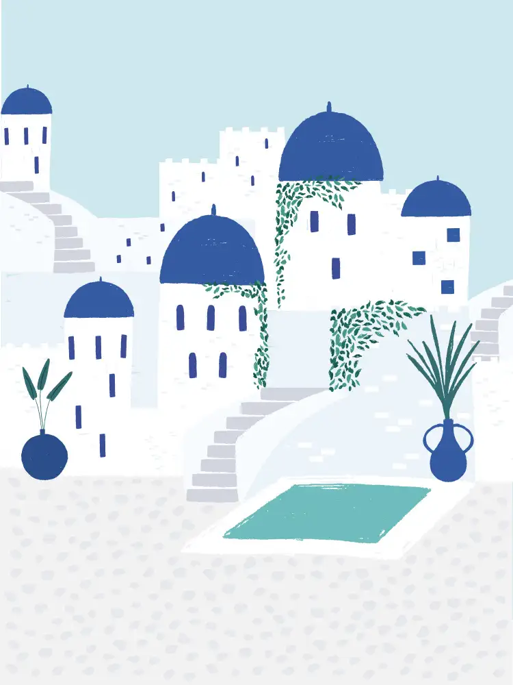 Simmonds, Aislinn: Santorini