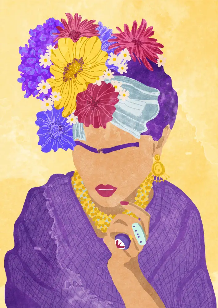 Oltmanns, Raissa: frida y flores
