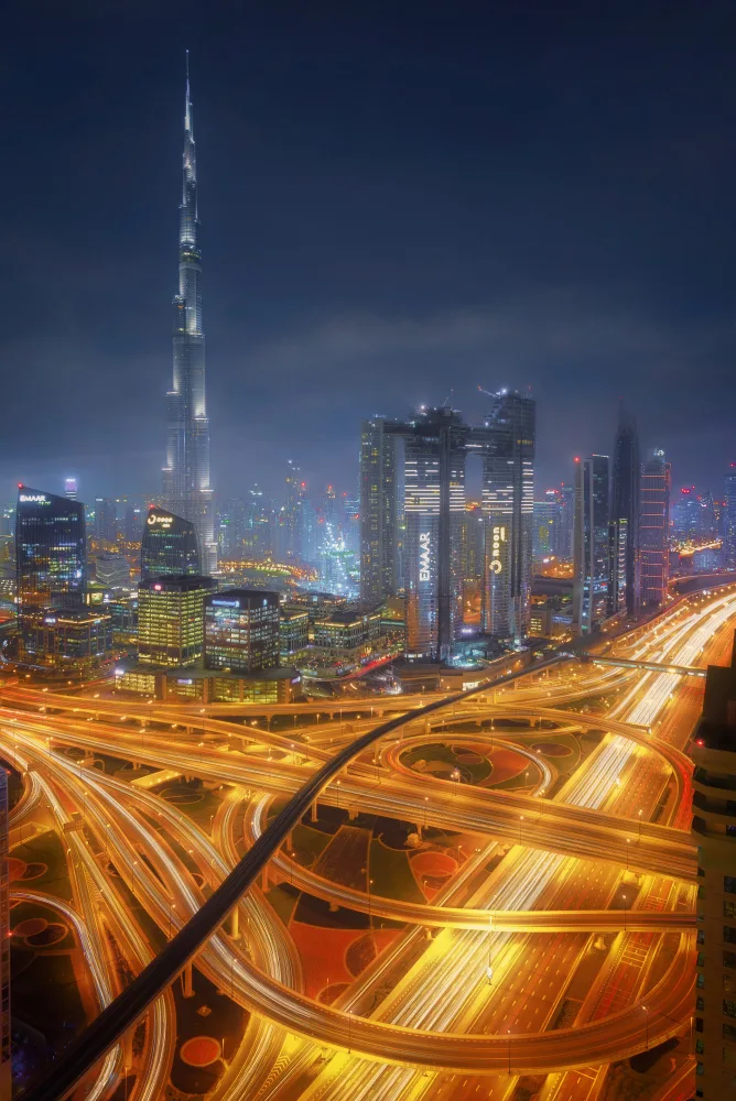 Joanaduenas: Dubaj v noci 7S9713P