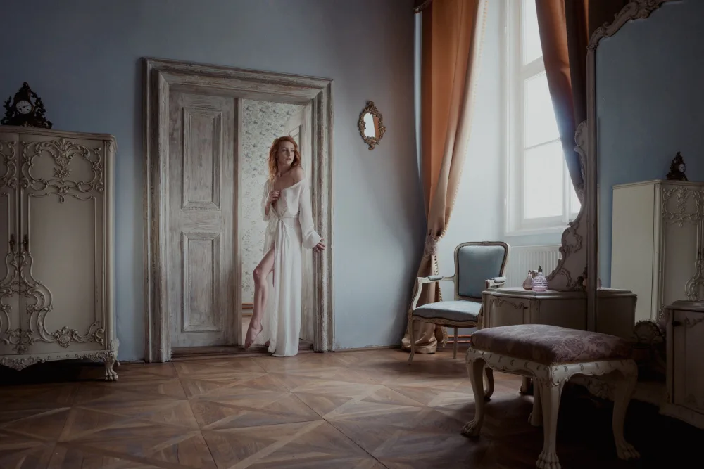 Franke, Ruth: in un vecchio palazzo