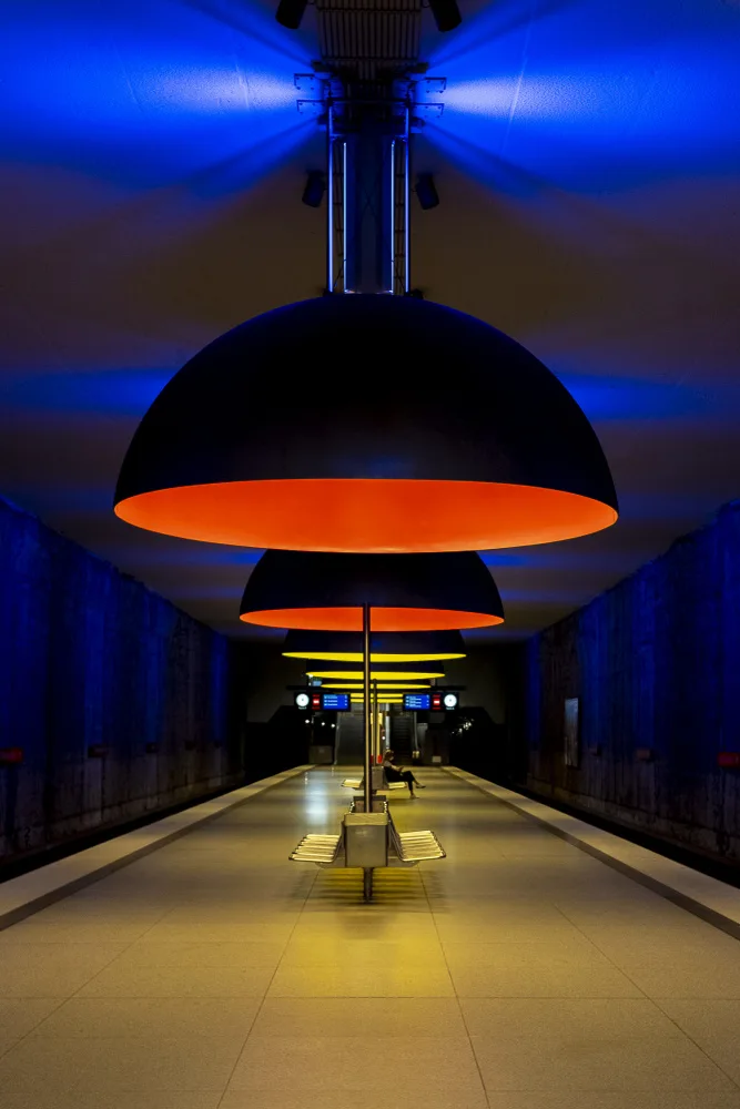 GV, BALASUBRAMANIAN: Stazione della metropolitana West Friedhof,Monaco