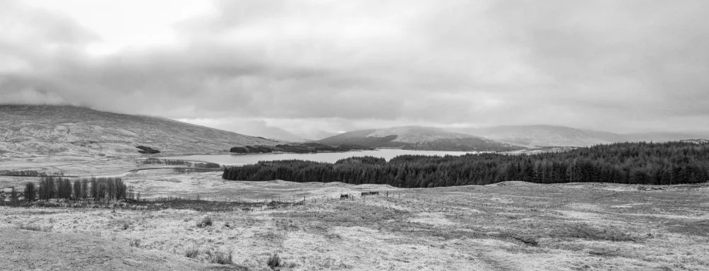 Ambrose, Dahlia: Vue panoramique sur les Highlands écossaises