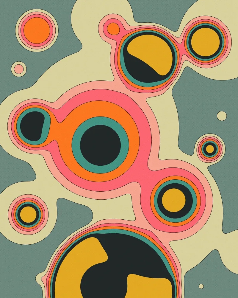 Blue, Jazzberry: Fluidní geometrie 2