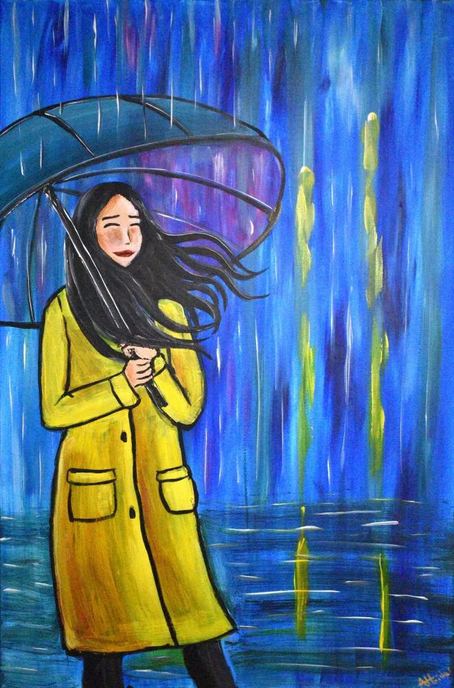 Haider, Aisha: L'imperméable jaune 3