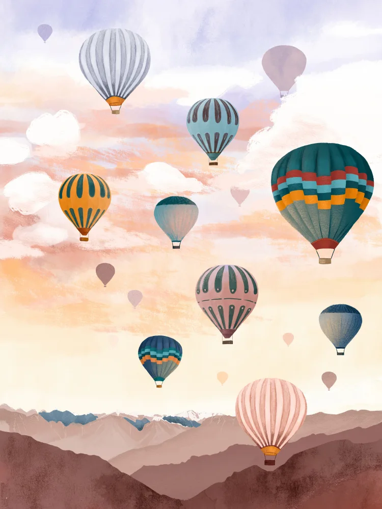Blauw, Goed: Ciel de montgolfière