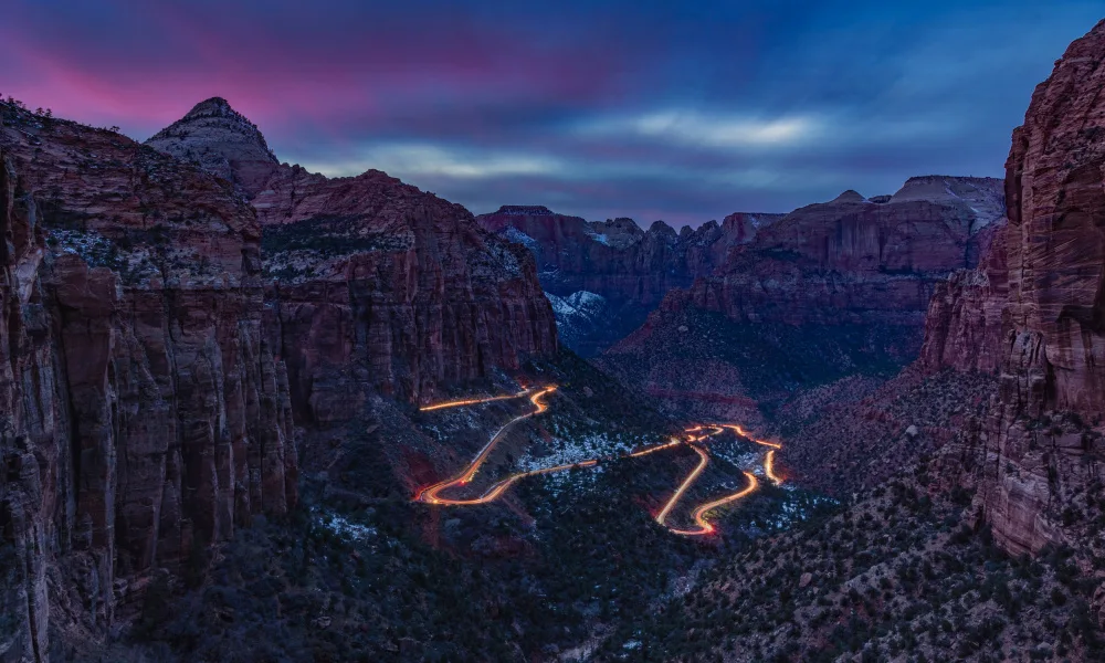 Wu, Yue: Sonnenuntergang in Zion