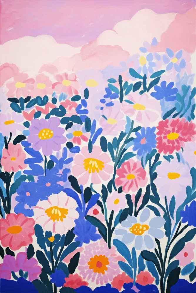 Treechild: Champ de fleurs sauvages