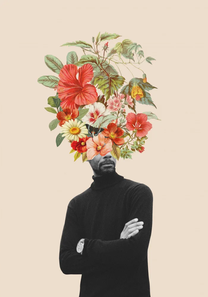 Studio, Floral Frida: Homme épanoui