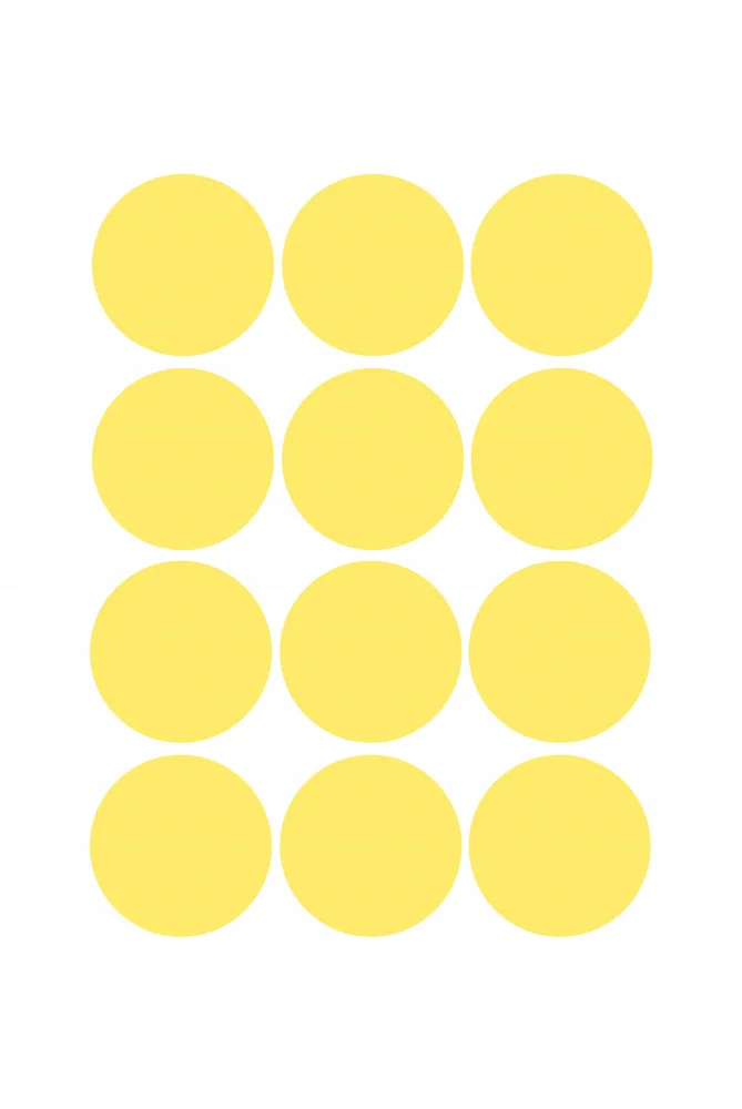 Design, Oju: Circles Yellow