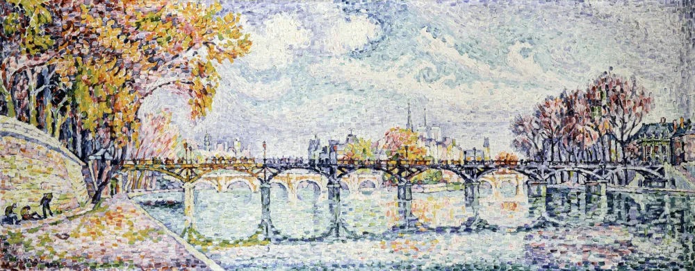 Signac, Paul: Le Pont Des Arts 1928