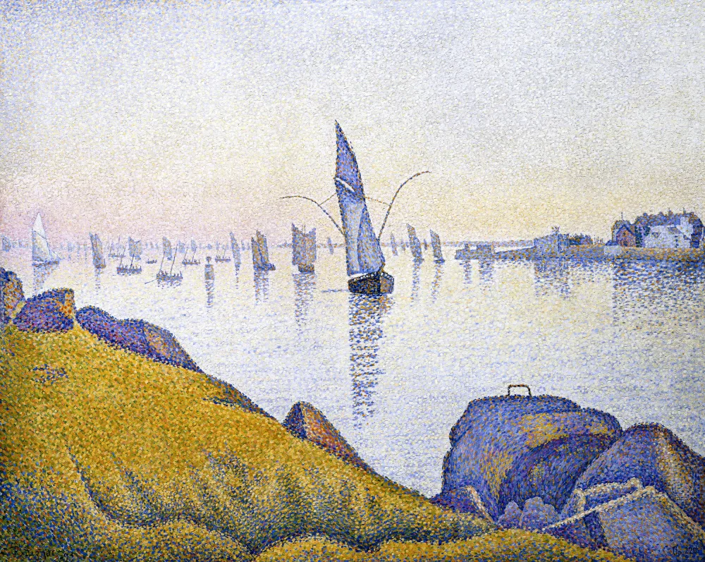 Signac, Paul: Soirée calme 1891