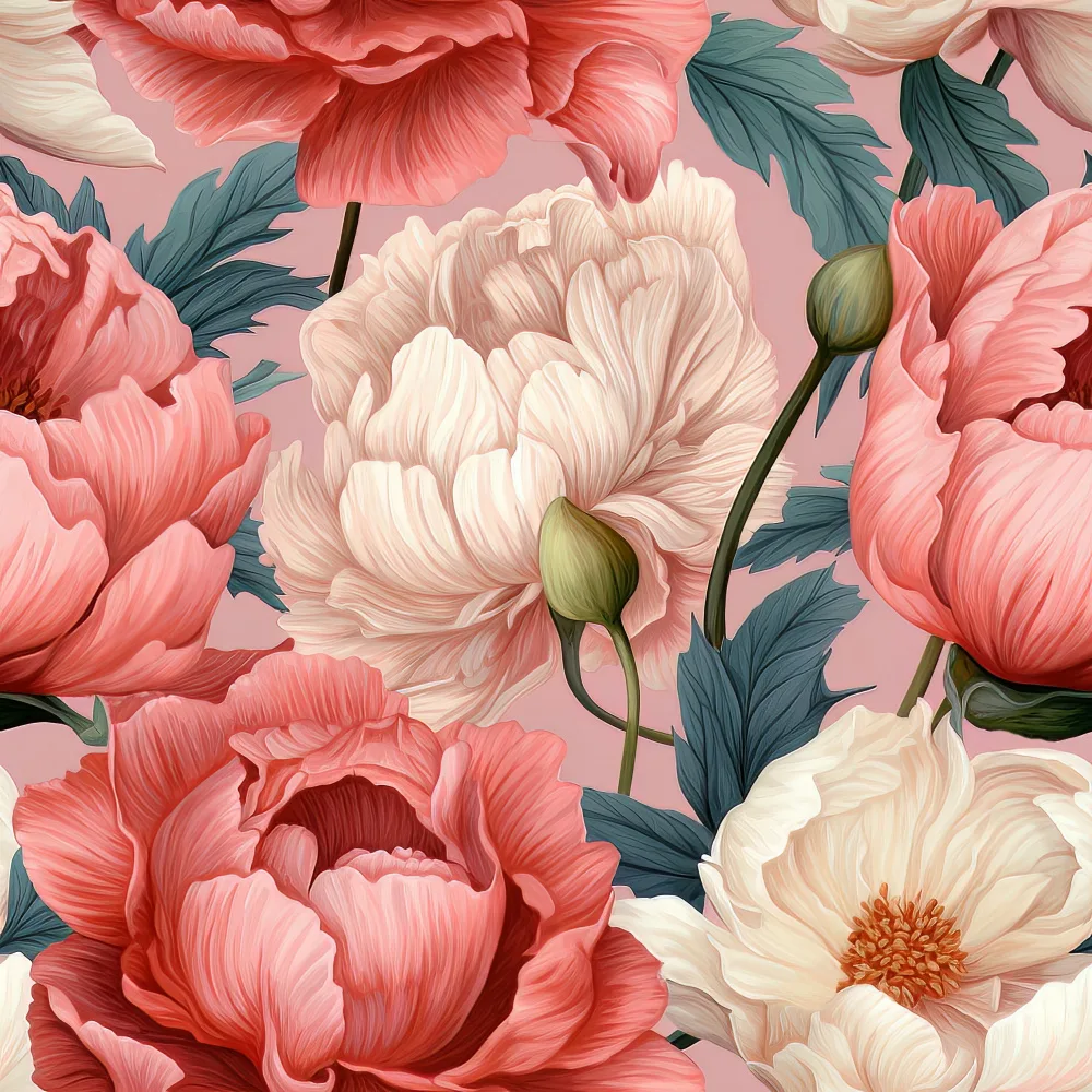 Paksoylu, Bilge: Papier peint Fleur audacieuse 3